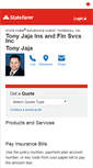 Mobile Screenshot of jajainsurance.com